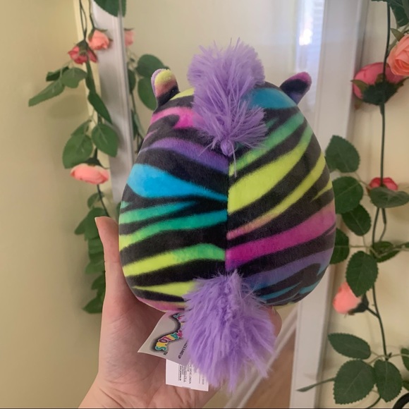 Squishmallow - Rainbow Zebra - Picture 2 of 3